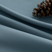 Blue Herringbone Eyelet Curtains – Thermal Insulated 72 Inch Drop, 2 Panels