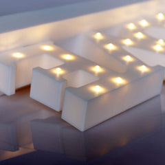 LED Light Up HOME Sign Decorative Night Lamp