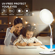 SAD Light Therapy Lamp – 10,000 Lux UV-Free Light for Mood & Energy Boost