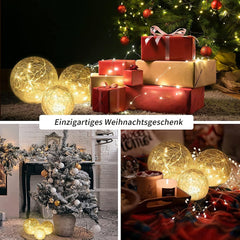 Glass Ball LED Fairy Lights – 3 Pack