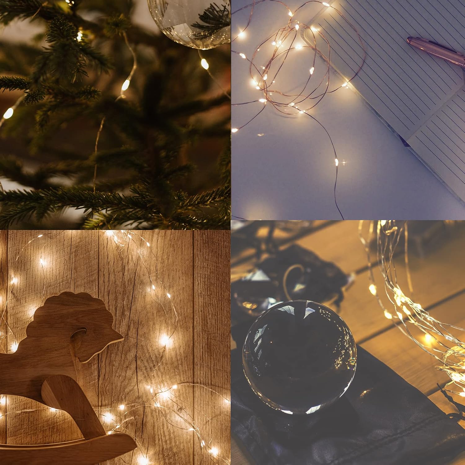 10 Pack LED Fairy Lights – 3M, Battery, Waterproof