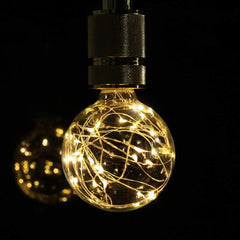 G95 LED Globe Fairy Light Bulb, E27 Edison Decorative Bulb [2 Pack]
