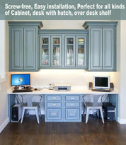 LED Under Kitchen Cupboard/Cabinet Strip Lights, Mains LED Under Cabinet Lighting (Cool White, 4 x 30cm)