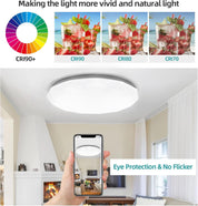 Clerance Sale - 18W Diamond Style flush LED Ceiling Light