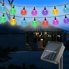 outdoor christmass string lights