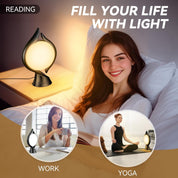 SAD Light Therapy Lamp – 10,000 Lux Sunlight with Adjustable Settings