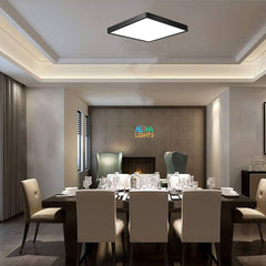 LED Square Ceiling Light, 36W Flat Ceiling Lights, Modern Flush Ceiling Lamp for Hallway and More