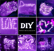 50 LEDs Fairy Lights for Bedroom