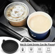 4-Pack Silicone Car Cup Holder Coasters – Universal Non-Slip Car Interior Accessories