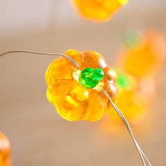 20 LED Pumpkin String Lights with Timer – 2m
