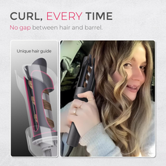 1-Inch Automatic Rotating Curling Iron – Ionic Ceramic Beach Waves Hair Curler