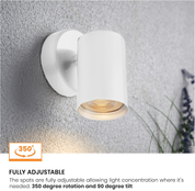 LED Ceiling and Wall Spotlight