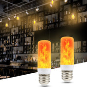 Flame Bulb 2 Pack LED E27 Flickering Effect