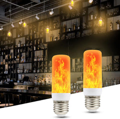 Flame Bulb 2 Pack LED E27 Flickering Effect