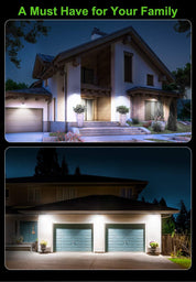 128 LED Solar Motion Lights – Outdoor Security (2 Pack)