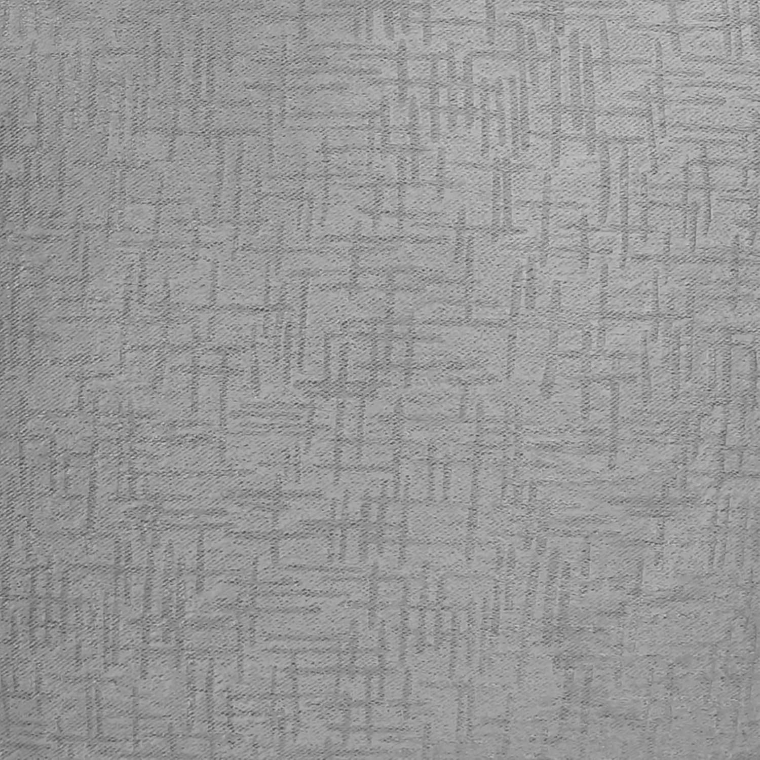 Vogue Grey Silver Eyelet Curtains 46x72" – Thermal Dim Out Noise Reducing Drapes