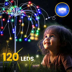 Solar Firework Lights 120LED – 2 Pack