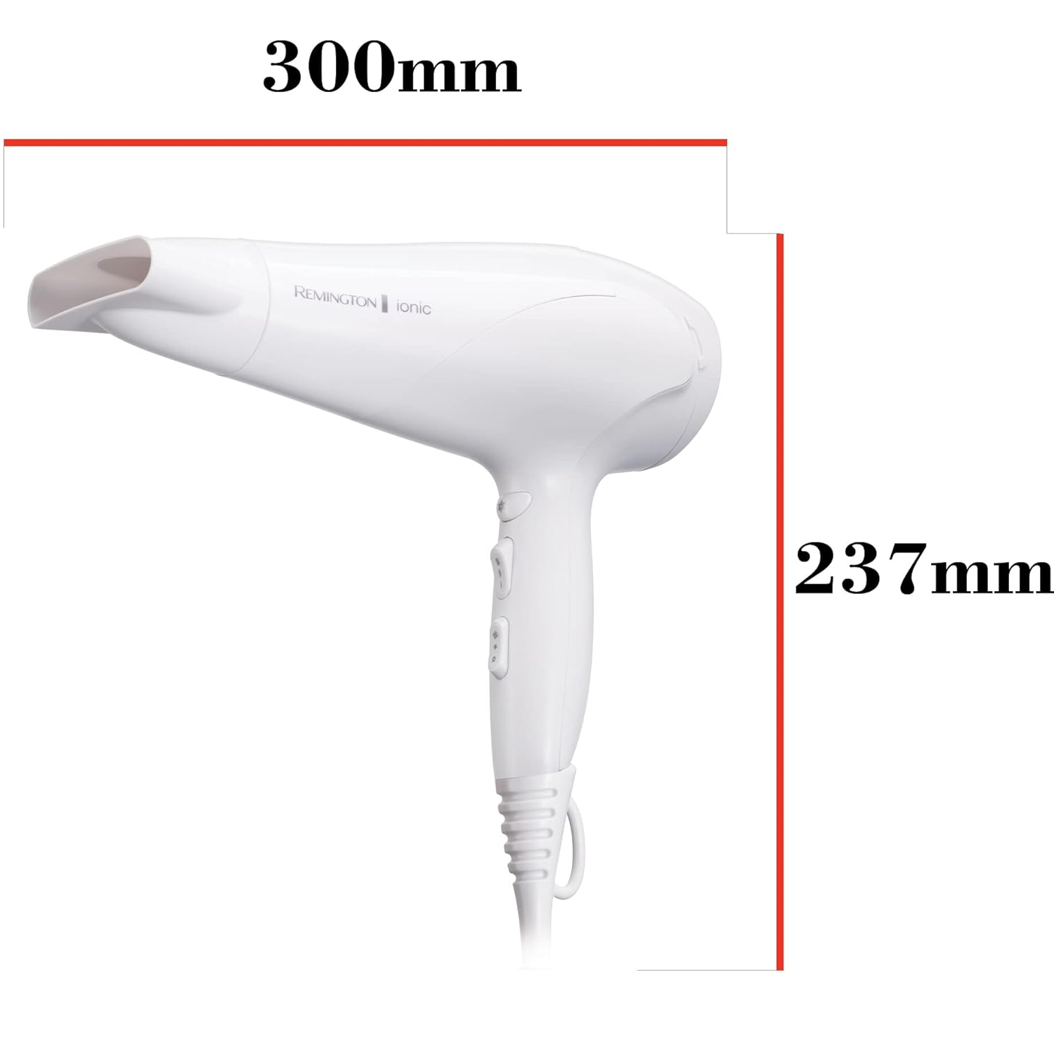 Professional 2200W Ionic Hair Dryer – Fast Dry Blow Dryer with Diffuse ...