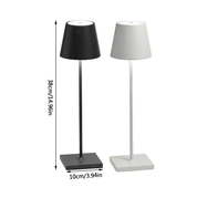 Rechargeable Cordless LED Table Lamp – Dimmable Touch Control Night Light, Portable for Home & Outdoor Use