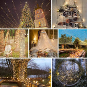 Solar Fairy Lights Outdoor – 72ft / 22M 200 LED Warm White