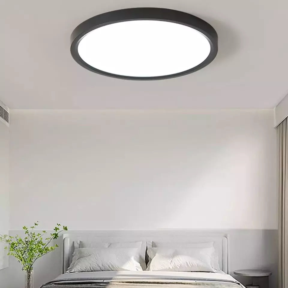 Round LED Ceiling Light Panel – Modern Waterproof Downlight