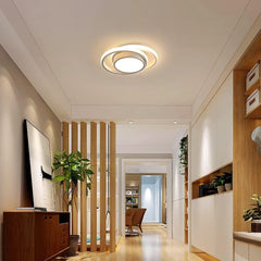 Modern LED Ceiling Lights 32W 2350lm, Warm White 3000K, Round Ceiling Lighting for Bedroom Hallway Balcony Corridor