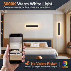 Outdoor LED Wall Light 40cm, IP67 Waterproof Modern Lamp