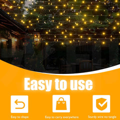 5M 50 LED Battery Operated Fairy String Lights – Warm White