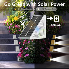 Lakey Sound Solar Step Lights 6 Pack – 10 Color Modes