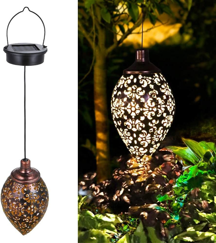 Solar Lantern Hanging Garden Lights