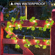 Solar Ivy String Lights – 100 LED Outdoor Garland