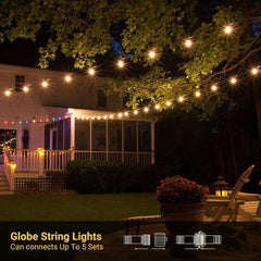Outdoor Globe Fairy Lights 33ft