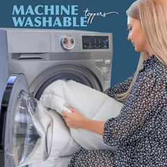 Luxury 4-Inch Mattress Topper Double Bed – Quilted, Breathable & Hotel Quality