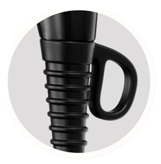 Fast Dry 1900W Ionic Hair Dryer – Lightweight Ceramic Blow Dryer, Black/Pink D2000