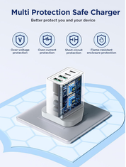 Fast USB-C Charger Plug – Dual Port PD Power Adapter for iPhone & Android Devices