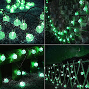 Green Solar Fairy Lights – 100LED, 12M, 8 Modes
