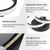 Modern LED Ceiling Light Chandelier – Stylish Pendant Lamp for Living Room, Bedroom, Dining Room & Home Decoration