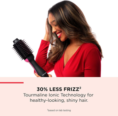 One-Step Hair Dryer & Volumiser – 2-in-1 Ionic Ceramic Blow Dry Brush with Comb
