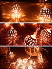 USB Moroccan Fairy Lights – 20 Warm White LEDs
