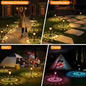 8 Pack Garden Solar Stake Lights