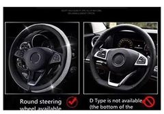 Bling Diamond Steering Wheel Cover – Sparkly Glitter Car Accessory for Women