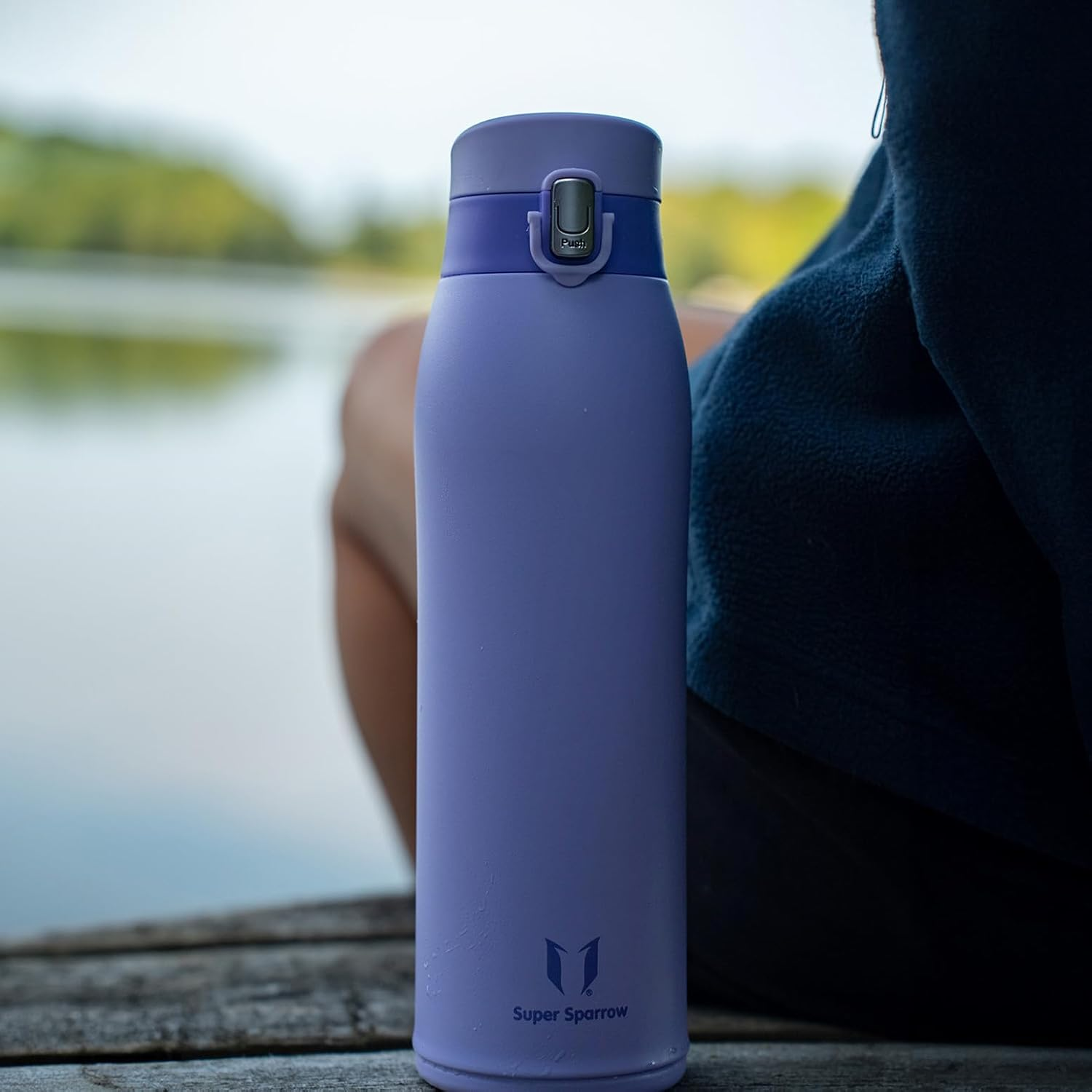 Insulated Stainless Steel Water Bottle – 2 Lids Travel Flask 350ml–950ml