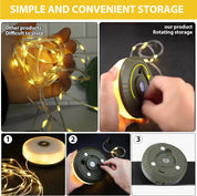 20M Rechargeable Camping String Lights