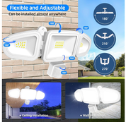 Motion Sensor Security Lights with Remote