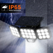 Solar Security Lights Outdoor Motion Sensor 3500LM IP65