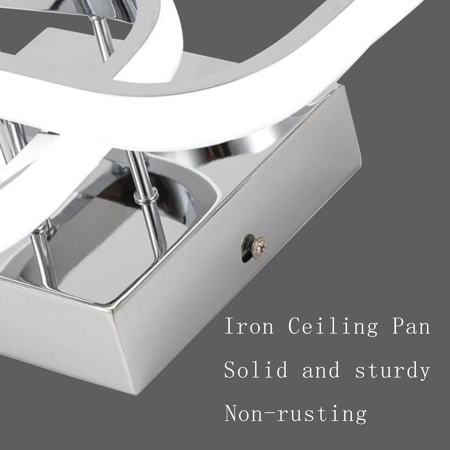 22W Square Motion Sensor Ceiling Light