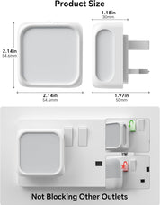 Dimmable Plug-in Night Light with Dusk to Dawn Sensor