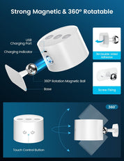 Rechargeable Dimmable Wall Sconce