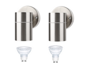 2 Packs Stainless Steel Spotlights