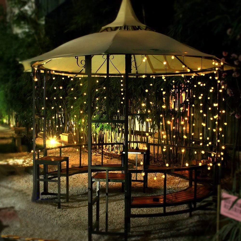Battery Fairy Lights with 8 Modes – 16ft 50 LEDs Warm White Waterproof Lights